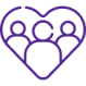 Community support and outreach icon